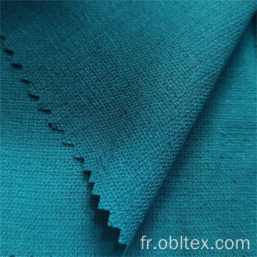 Linon d&#39;imitation en polyester OBL22-C-062 pour robe